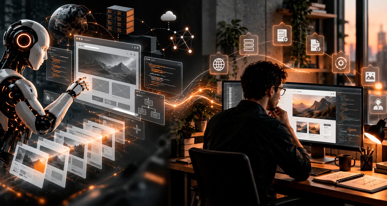 Criar um site com IA ou contratar um profissional web em 2026?
